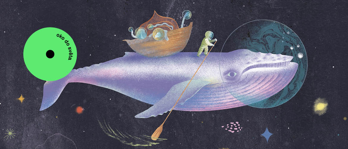 Ilustrace z knihy Fánek hvězdoplavec.