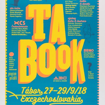 plakát TABOOK 2018