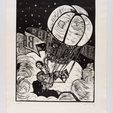 grafika Balón