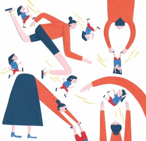 Ilustrace z knihy Máma má vždycky pravdu