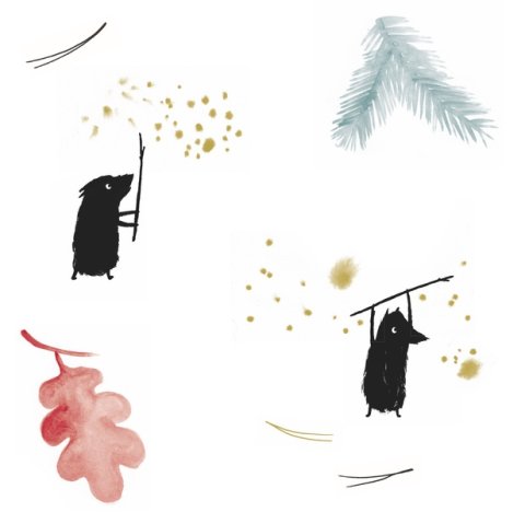Ilustrace z knihy Karlíček a vosy