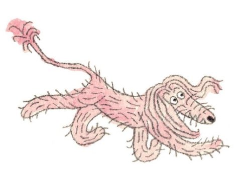 Ilustrace ke knize Hrf hif huf.