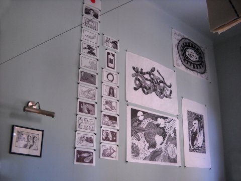Palo Čejka: Japonský slovník a iné grafiky