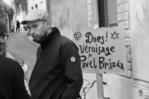 Pavel Brázda - foto z vernisáže