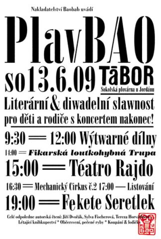 PlavBAO na plovárně v Táboře