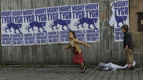 Modrý tygr ve střižně