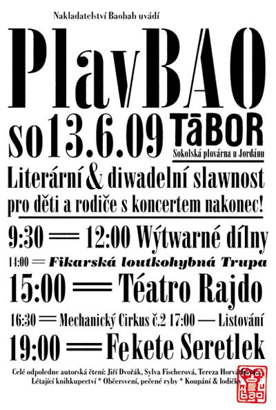 PlavBAO na plovárně v Táboře