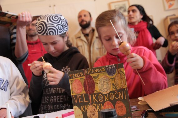 Velikonoční čtení a dílna s T. Říčanovou