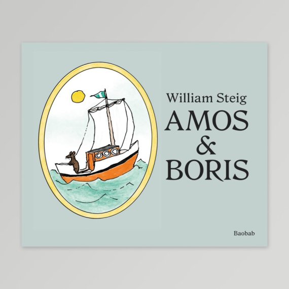 Obálka knihy Amos a Boris