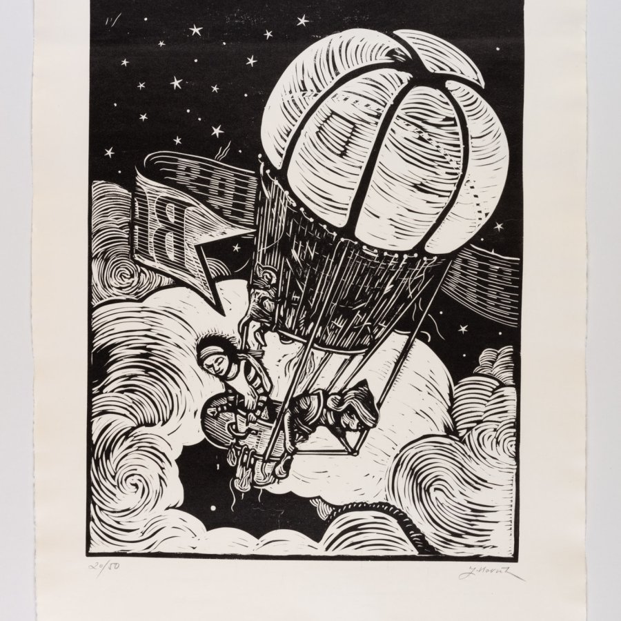 grafika Balón
