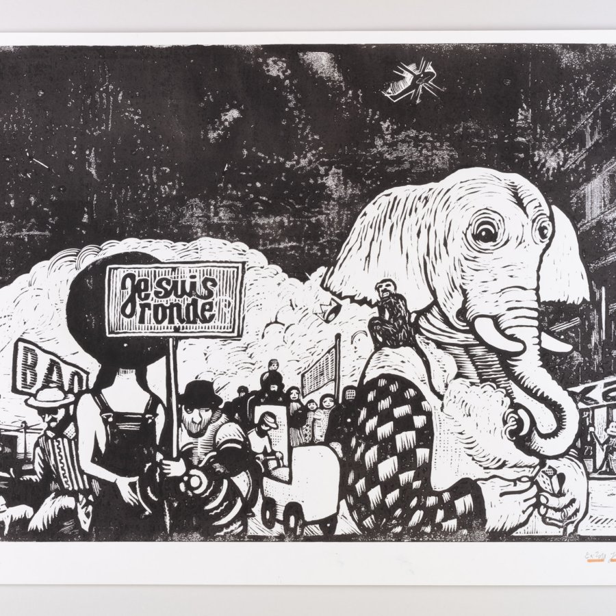 grafika Je suis ronde